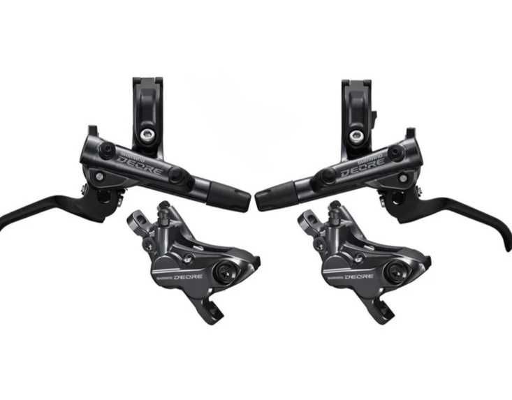 Shimano Deore BR-M6120 4-Piston J-Kit Disc Brake Set 4-Бутални Спирачк