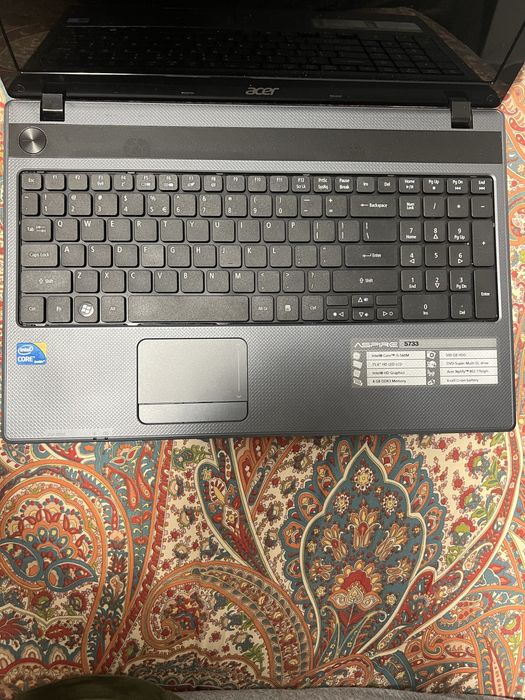 Laptop acer aspire 5733