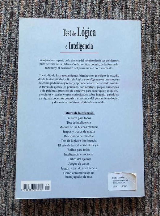 Test de Logica si Inteligenta -  in limba spaniola
