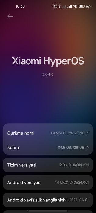 Mi 11 lite 5g ne