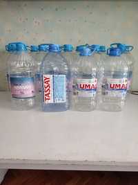 Продам чистые пластиковые и стеклянные бутылки из-под напитков