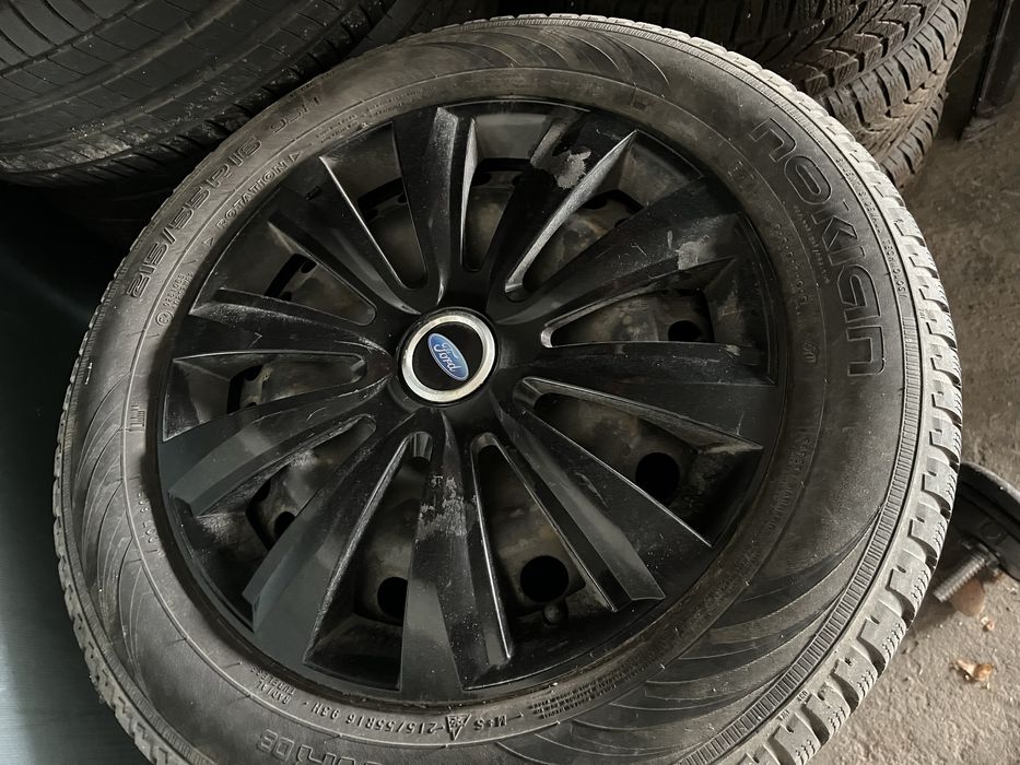 Vand jante de tabla pe 16 inch cu cauciucuri nokian dot 2018
