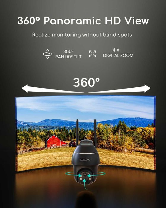 Безжична соларна камера