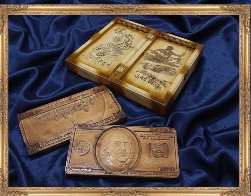 Нарды коллекционные ручной работы