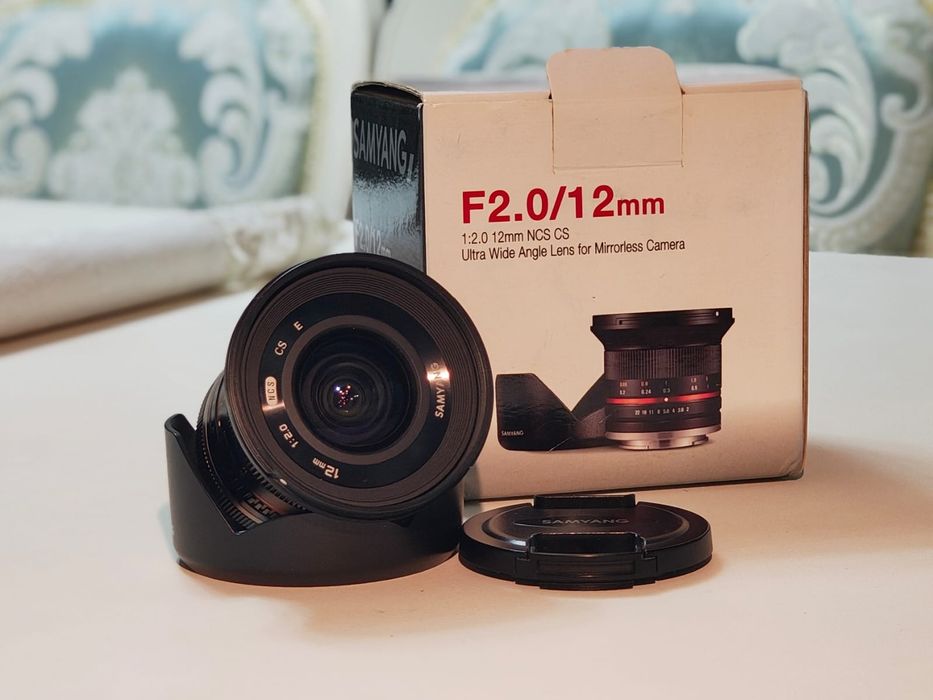 Samyang 12mm f2.0 - Montura Sony