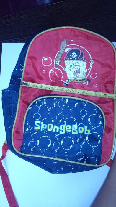 Rucsac Sponge Bob, gradinita/timp liber - UTILIZAT