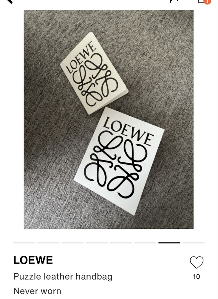Loewe Puzzel оригинална чанта