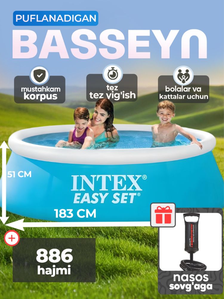 Intex Basseynlar