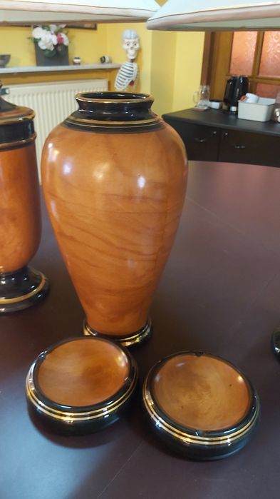 Set 2 veioze, 2 scrumiere, 1 vaza