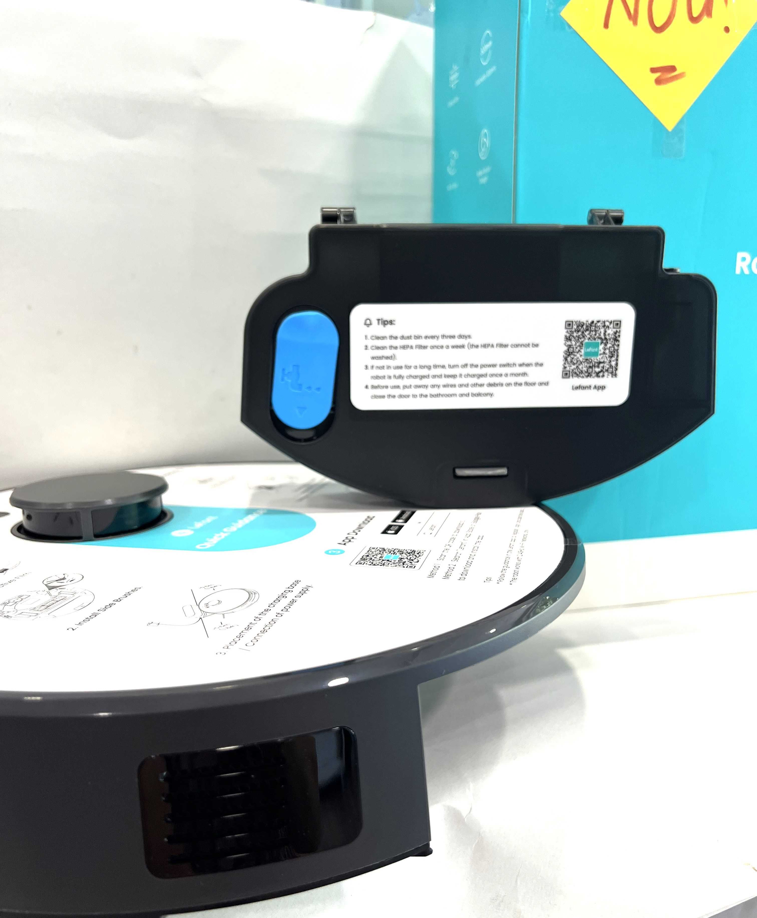 Robot aspirare cu mop, LeFant M1, NOU!