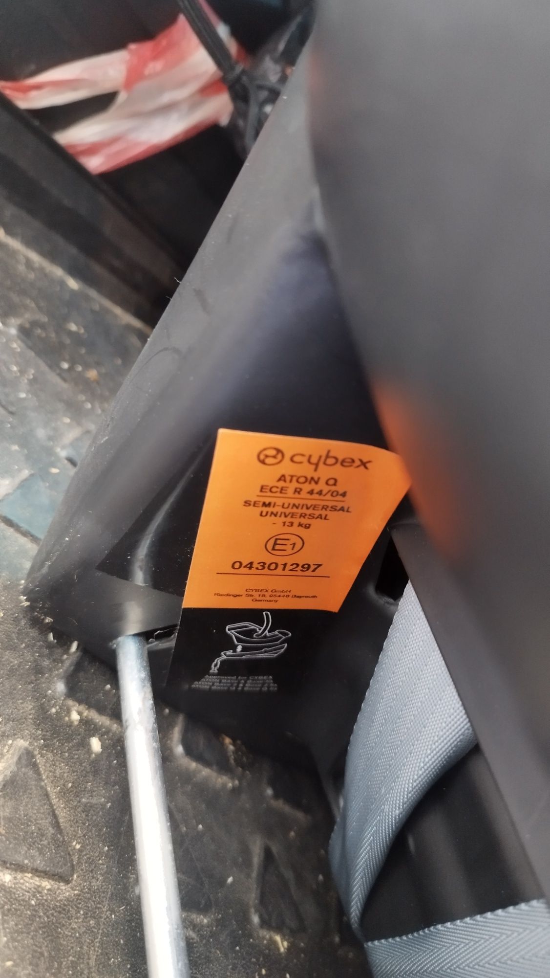 Бебешки кош за кола cybex aton q