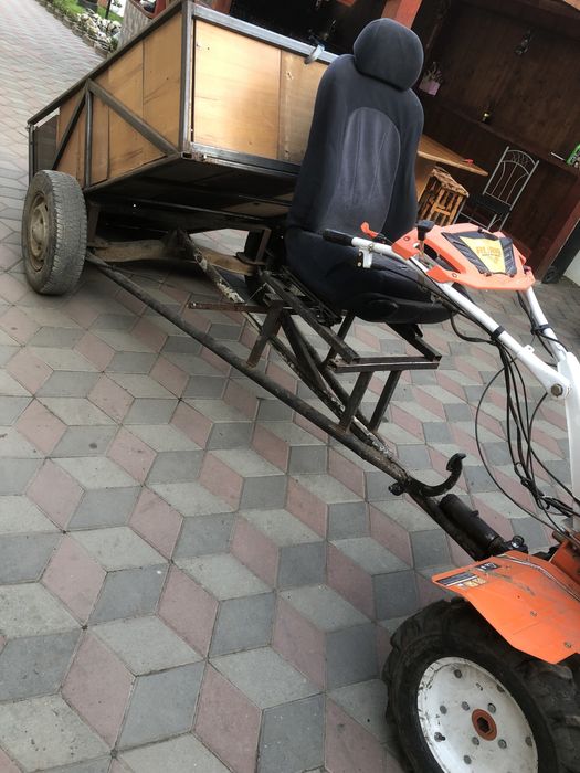 Motocultor Ruris 1001 KSD cu Remorca Vand sau Schimb