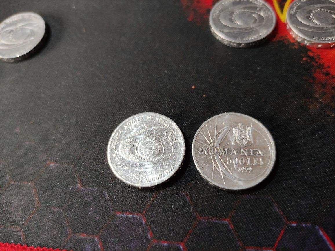 Monede 500 lei  Eclipsa  1999