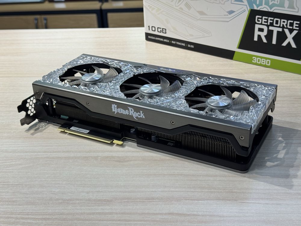 Видеокарта Palit RTX 3080 10gb Gamerock, GDDR6X