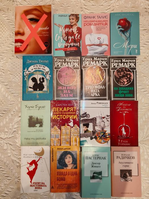 Книги - художествена литература