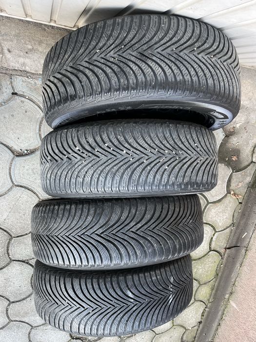 Jante otel 5x112mm, anvelope iarna 215/60 R16, VW, Audi, Seat, Skoda!