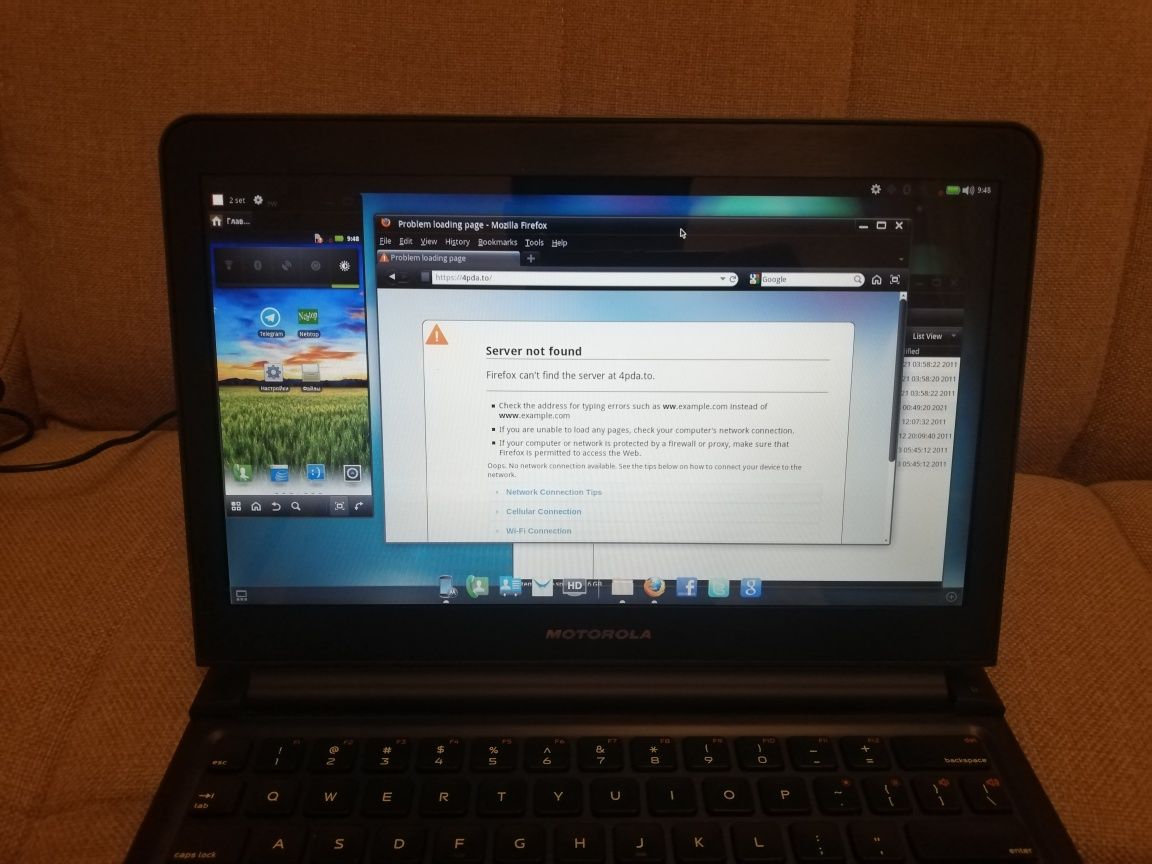 Motorola Laptop Dock for Atrix 4G