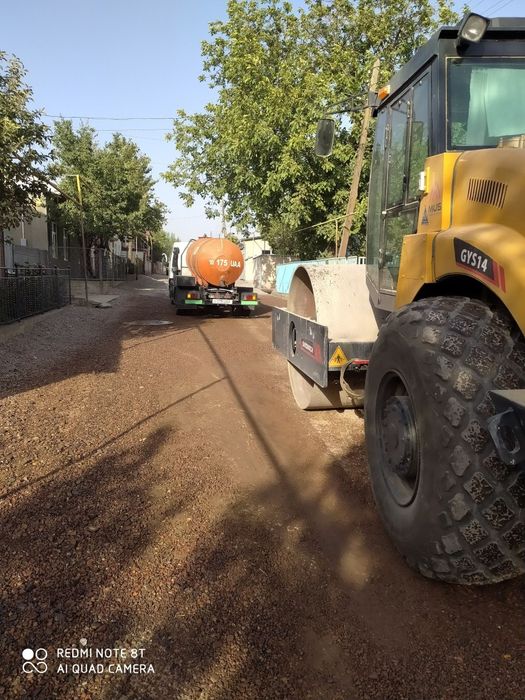 Асфльт ва каток хизмати