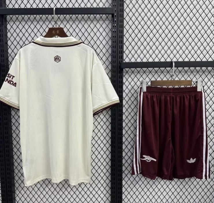 Echipament de fotbal pentru copii , tricou + pantaloni , Arsenal 25/26