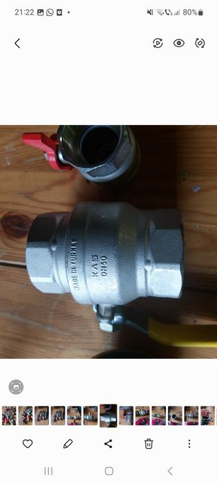 Vând robineți de apa și gaz