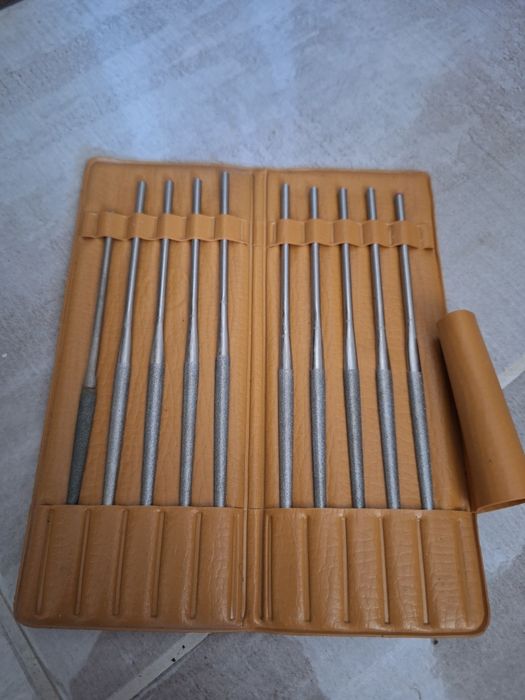 Pile diamantate set 10 bucăți sau 5 bucăți Needle files