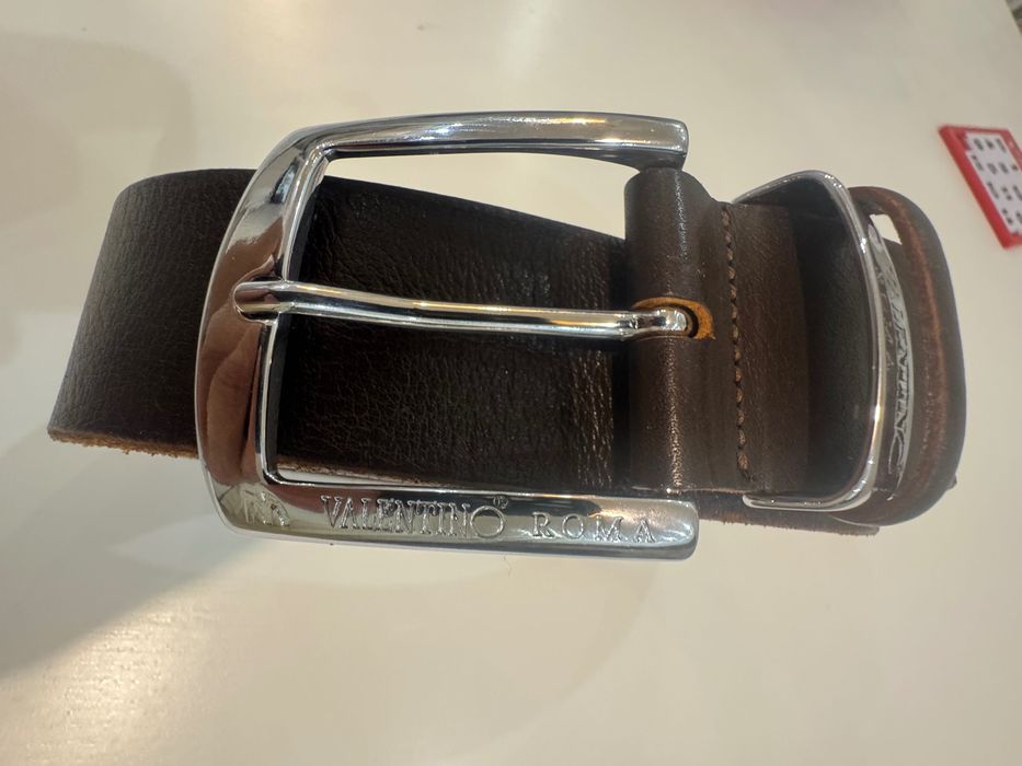 Колан -Valentino/колан от телешка кожа 100%