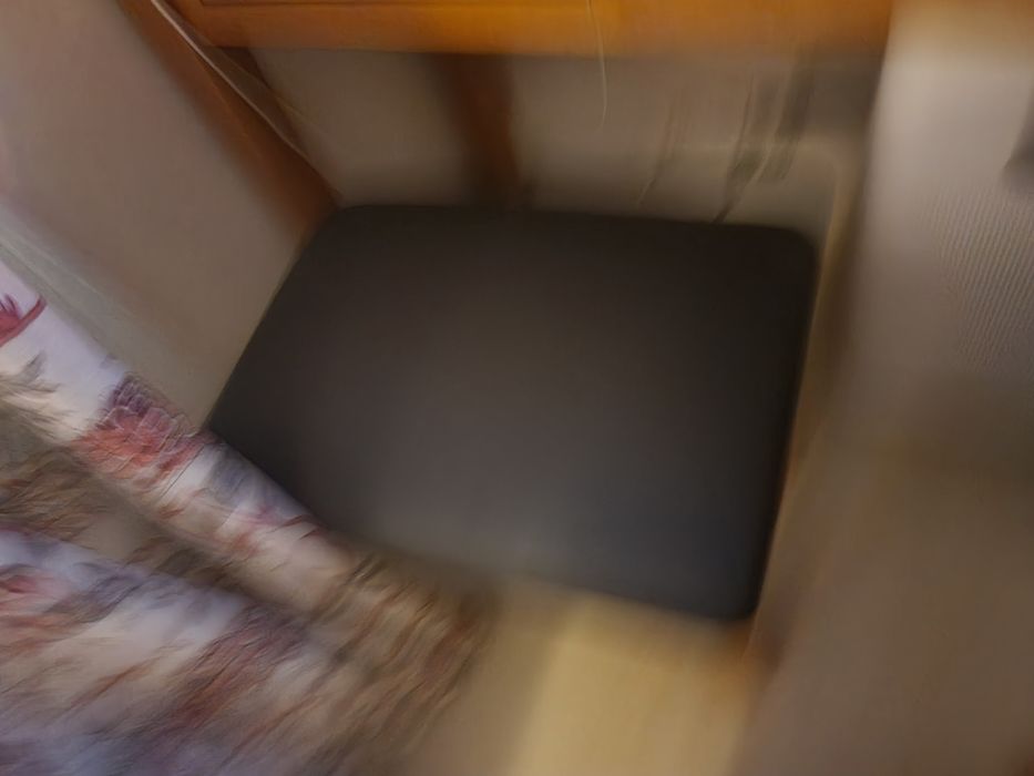 măsuță toaletă cu taburet Vidaxl din stejar masiv