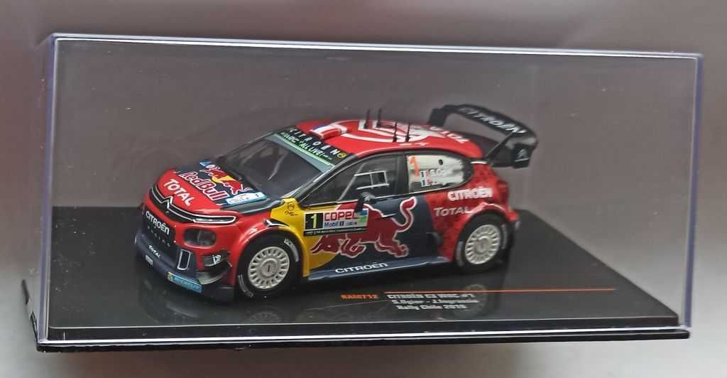 Macheta Citroen C3 WRC Ogier Rally Chile 2019 - IXO Premium 1/43