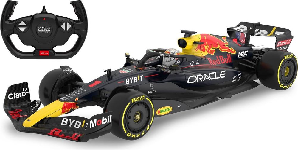 Машина гоночная F1 Red bull. Машинка на пульте управления.