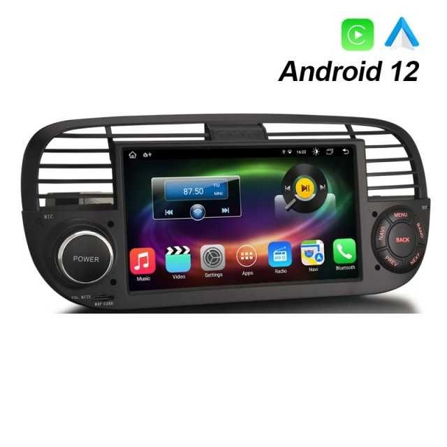 Navigatie Fiat 500,Android 12 ,Octa-Core,4G+64GB cartela SIM ,factura