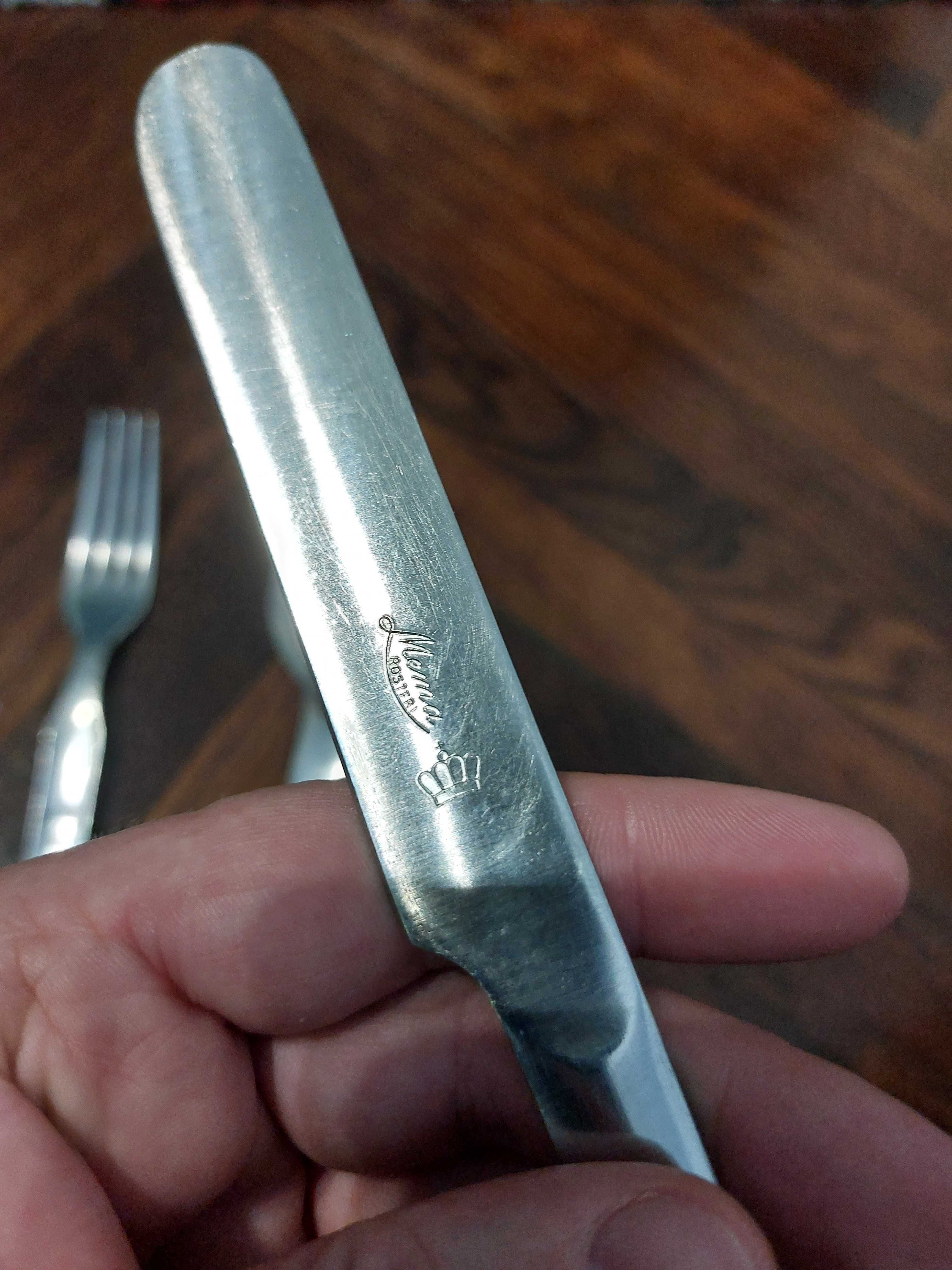 Set Cutit Furculita Lingura Army Sweden Inox