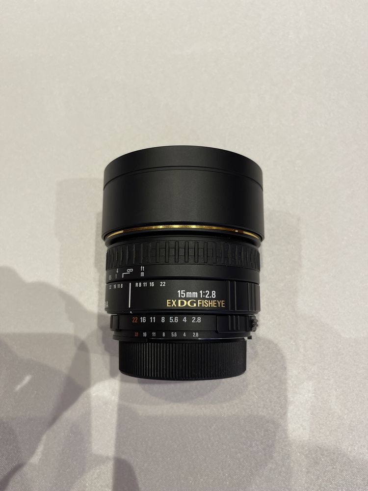 Sigma 15 mm Montură Nikon
