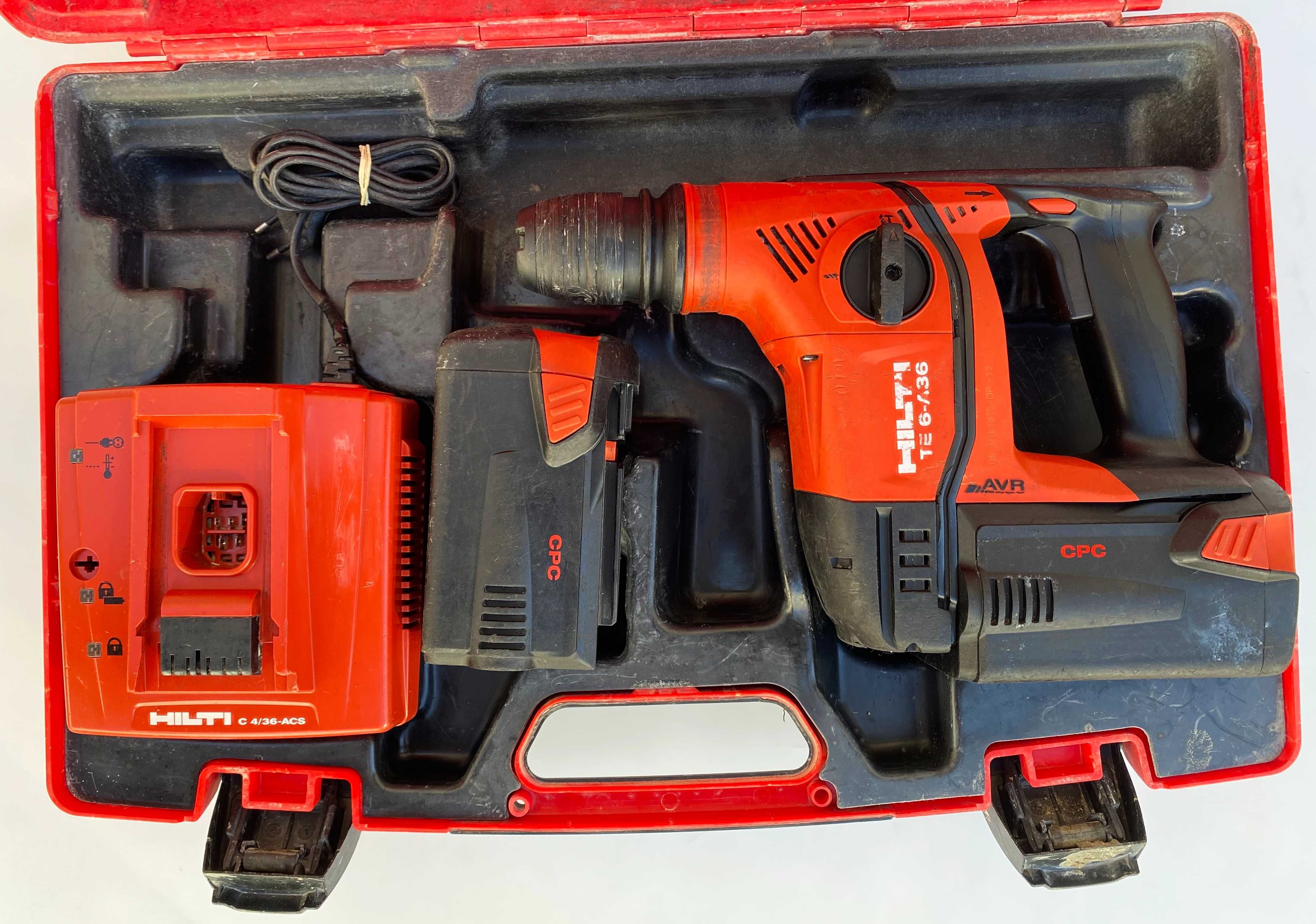 Hilti TE 6-A36 AVR - Акумулаторен перфоратор 2x36V 3.9Ah