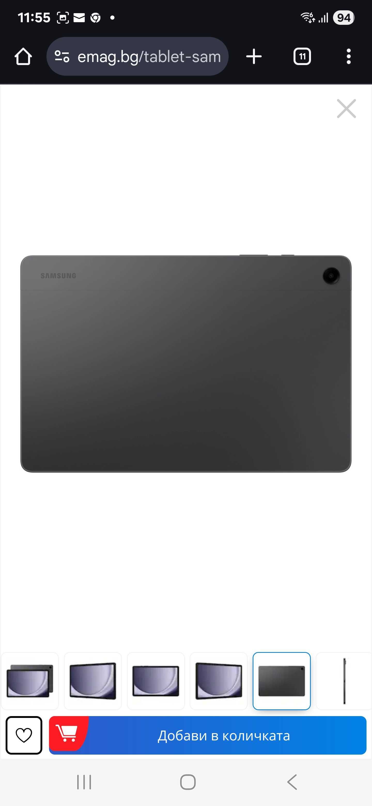 Таблет Samsung Galaxy Tab А9 +