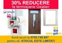 Termopane Gealan cu 30% REDUCERE în GLINA, Ilfov. Cere oferta GRATUIT