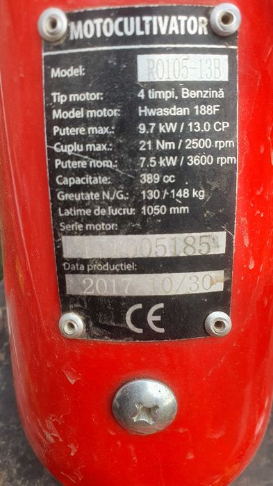 Motocultor ROTAKT 13 CP