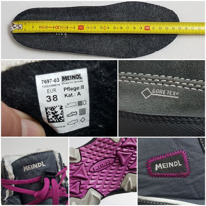 Cizme de iarnă MEINDL CANADIAN Winter Gore Tex ghete piele nr 38 EU