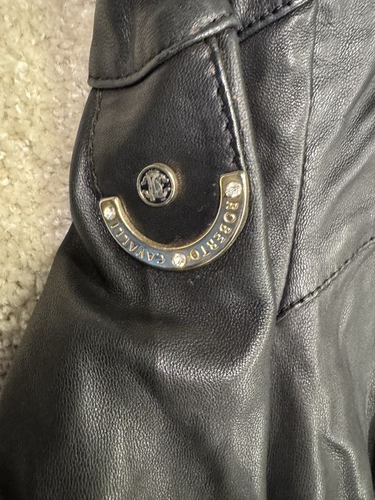 Кожено яке Roberto Cavalli