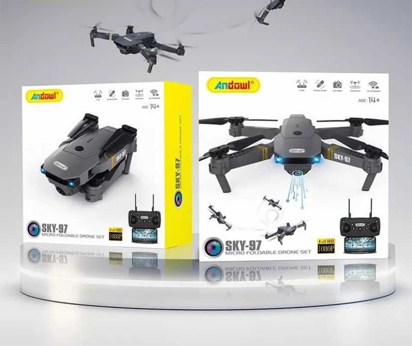 Drona SKY-97, Camera HD, Return To Home, Gesture Selfie, 360° Flip