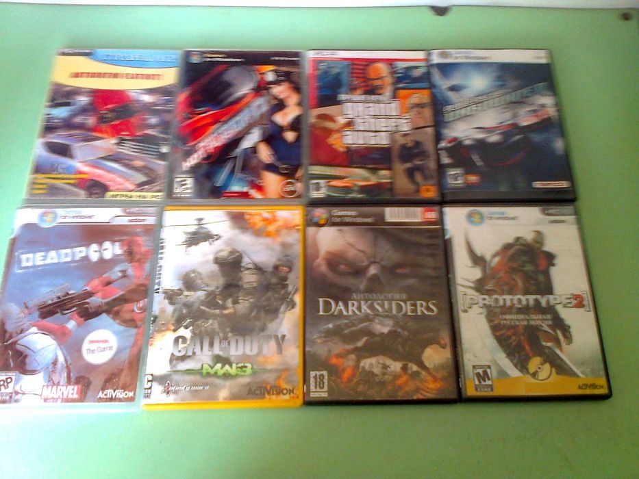 Игровые диски для компьютера