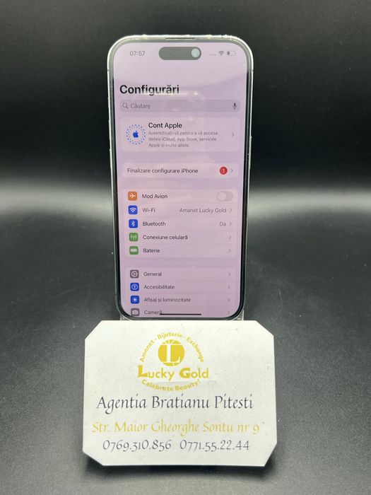 Iphone 14 pro 128 gb 86% baterie cod 22621