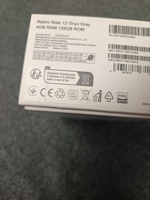 Redmi Note 12 128 gb