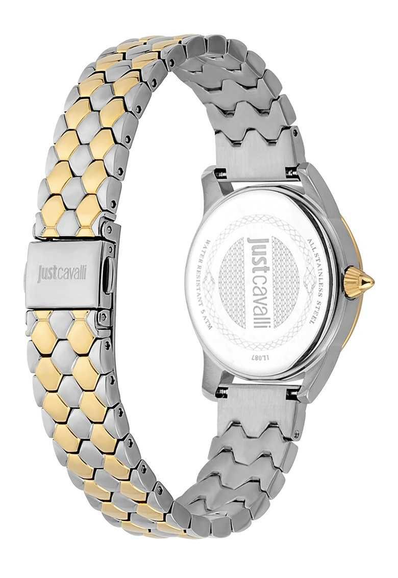 %ПРОМО% JUST CAVALLI – Дамски часовник "GOLD & SILVER – BLUE" нов