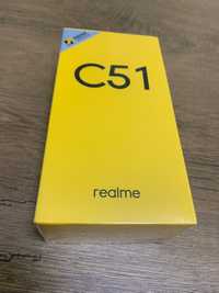 Мобилен телефон  Realme C51 128GB, Carbon Black