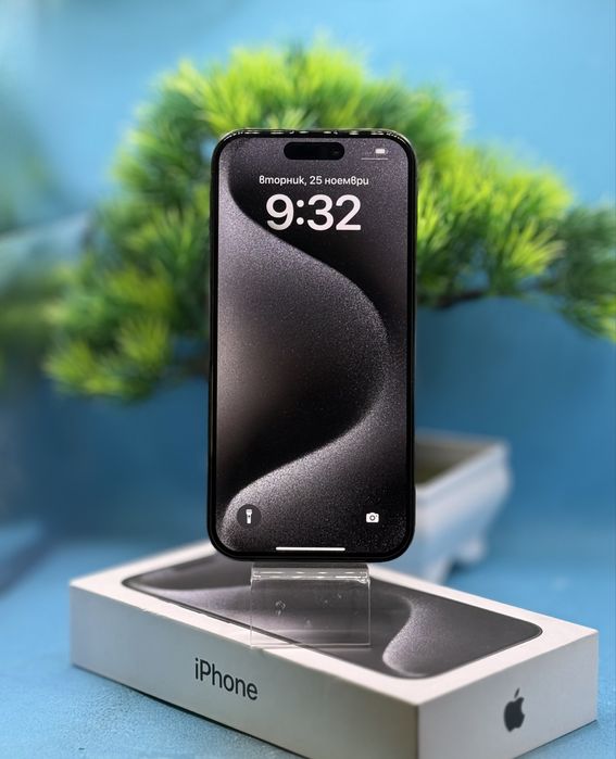 Apple iPhone 15 Pro, 128GB, 5G, Black Titanium