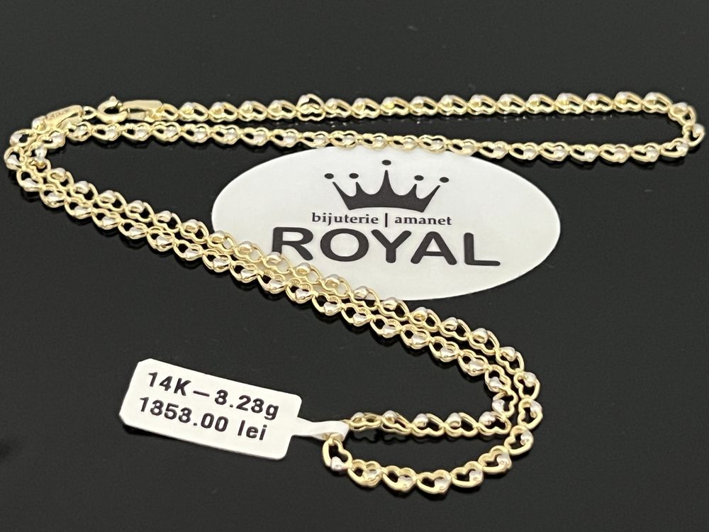Bijuteria Royal CB : Colier damă aur 14k 3,23 grame