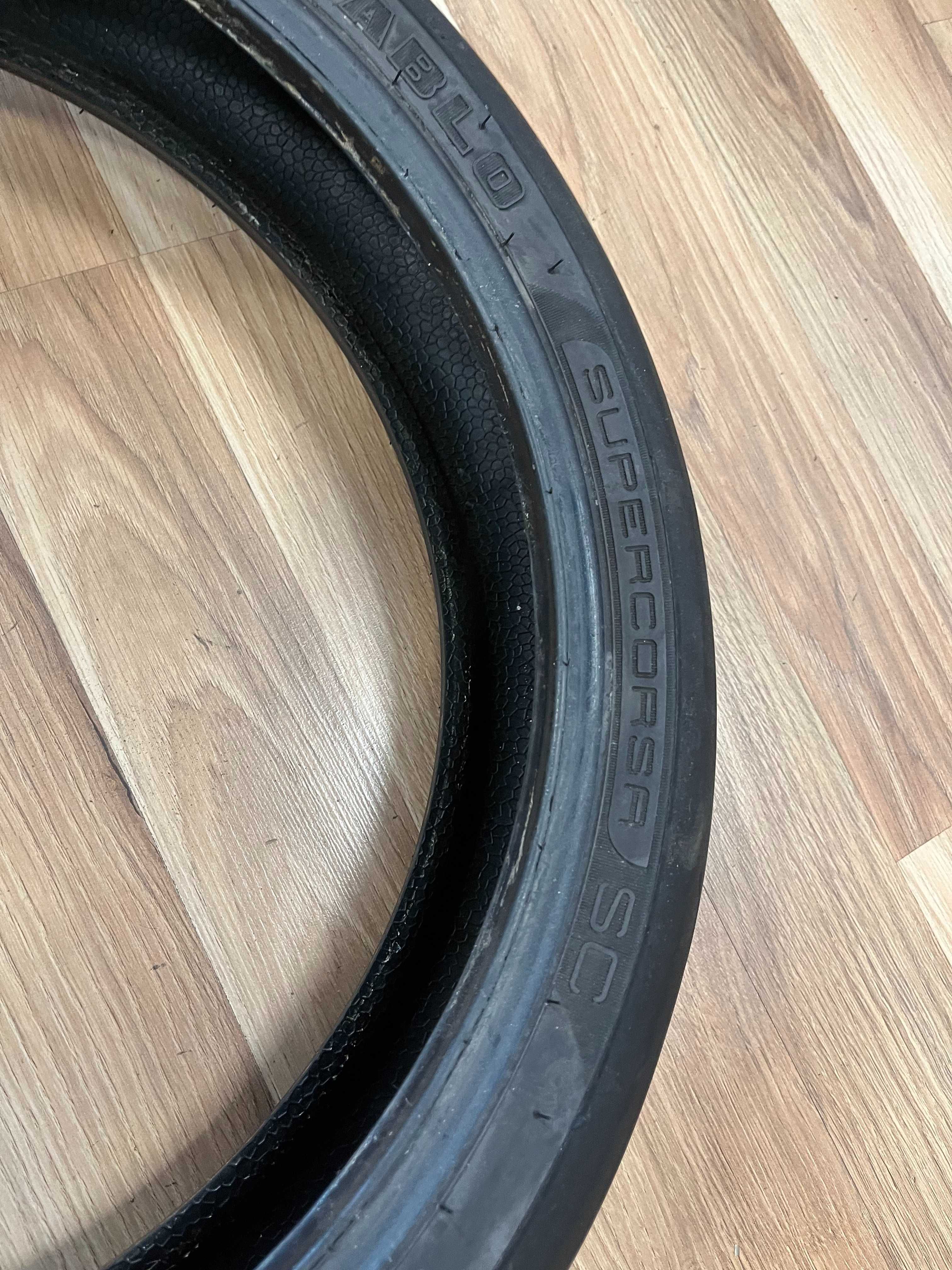 Задна мото гума PIRELLI SUPERCORSA 120/70/17,добро състояние 2022г.
