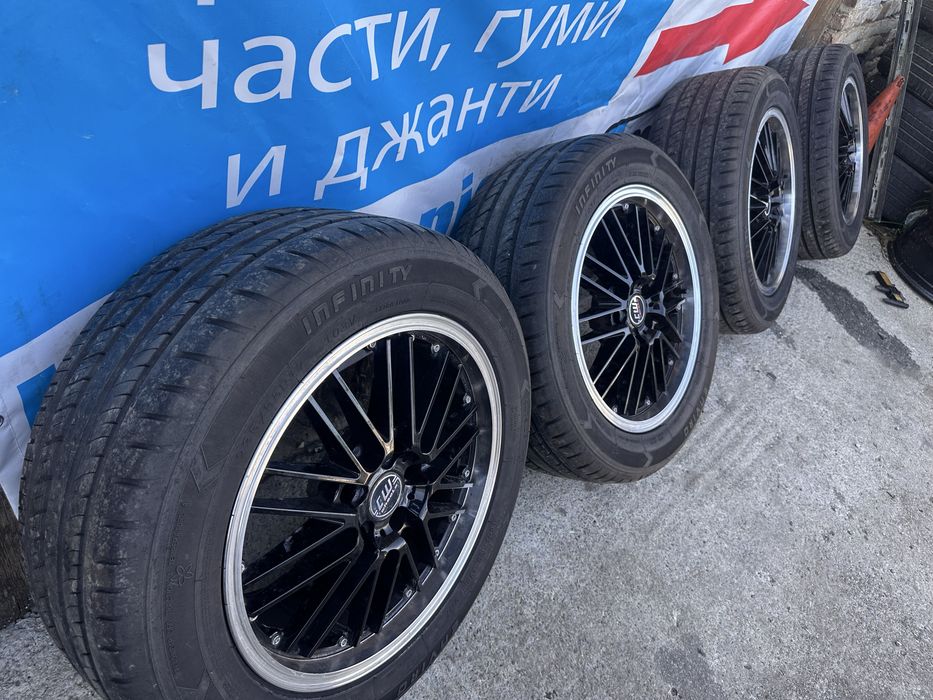 17 5х120 джанти с гуми