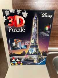 3D Пъзел Ravensburger 216 ел. - Айфеловата кула през нощта