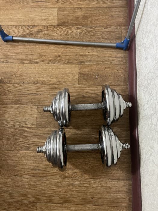 Продам гантели разборные